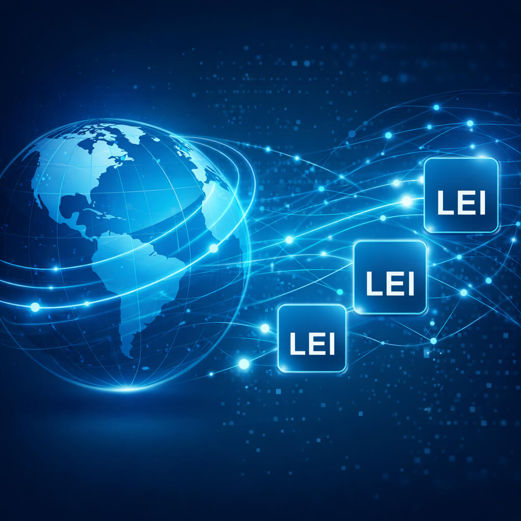 FATF Travel Rule globale finansielle transaksjoner og strukturerte enhetsidentitetsdata ved bruk av LEI